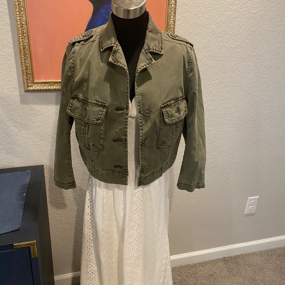 Anthropologie Hei Hei Military Jacket